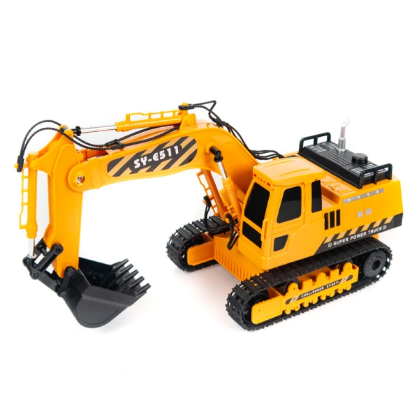 REMOTE CONTROL EXCAVATOR 1:20 WITH 6 FUNCTIONS 2.4GHz