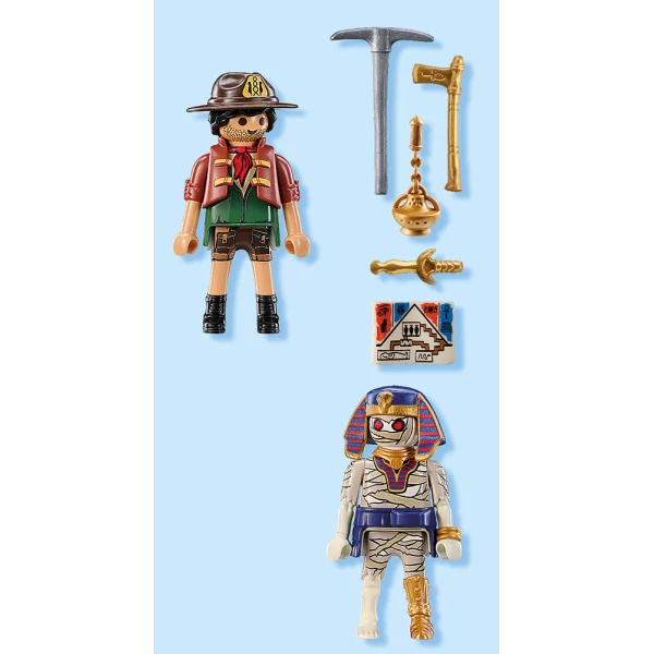 PLAYMOBIL DUOPACK ΚΥΝΗΓΟΣ ΘΗΣΑΥΡΟΥ ΚΑΙ ΜΟΥΜΙΑ
