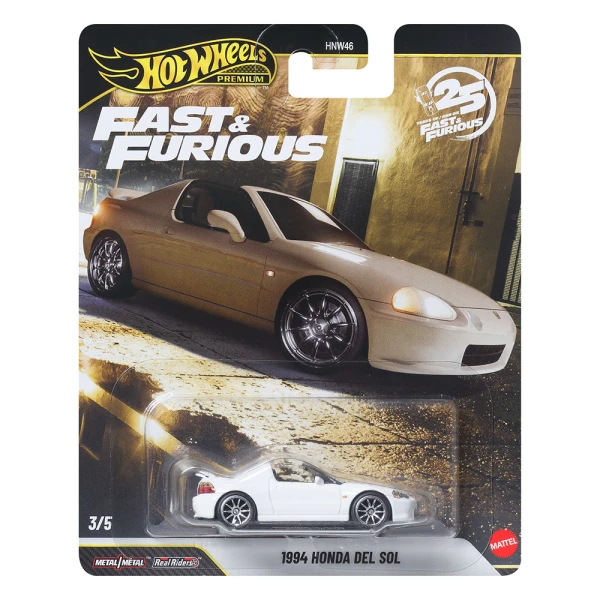 HOT WHEELS ΑΥΤΟΚΙΝΗΤΑΚΙΑ - FAST & FURIOUS - 1994 HONDA DEL SOL
