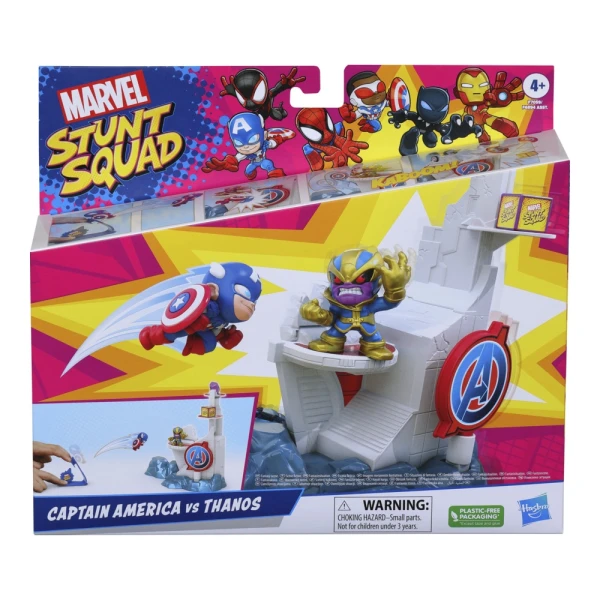 MARVEL SPIDERMAN SQUAD TOWER SMASH PLAYSET