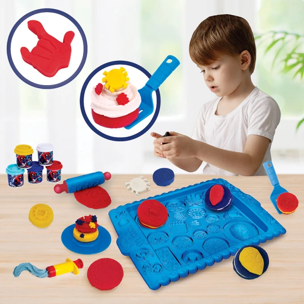 AS DOUGH MARVEL SPIDERMAN BAKING SET FOR AGES 3+