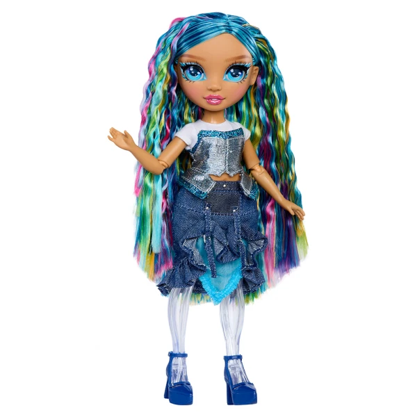 RAINBOW HIGH SHIMMERS ΚΟΥΚΛΑ ΜΟΔΑΣ ΚΑΙ SLIME SKYLER