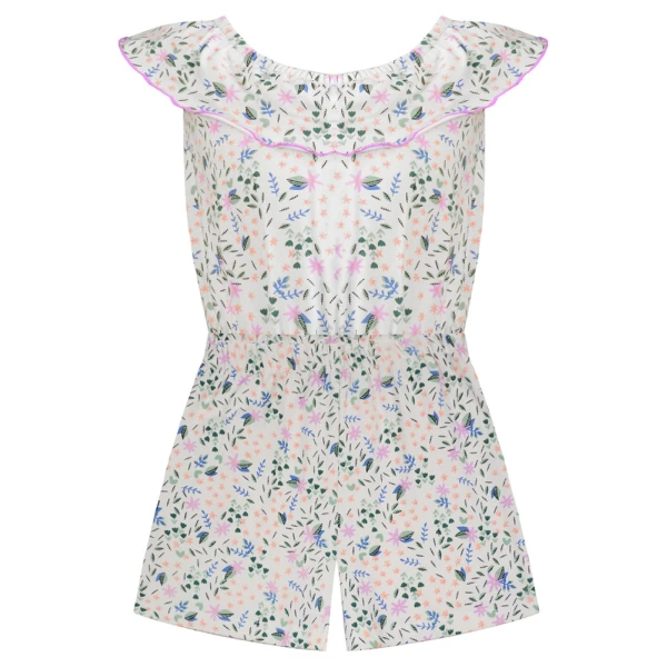 ENERGIERS OVERALL SHORT PANTS BEBE GIRL CHINTZ