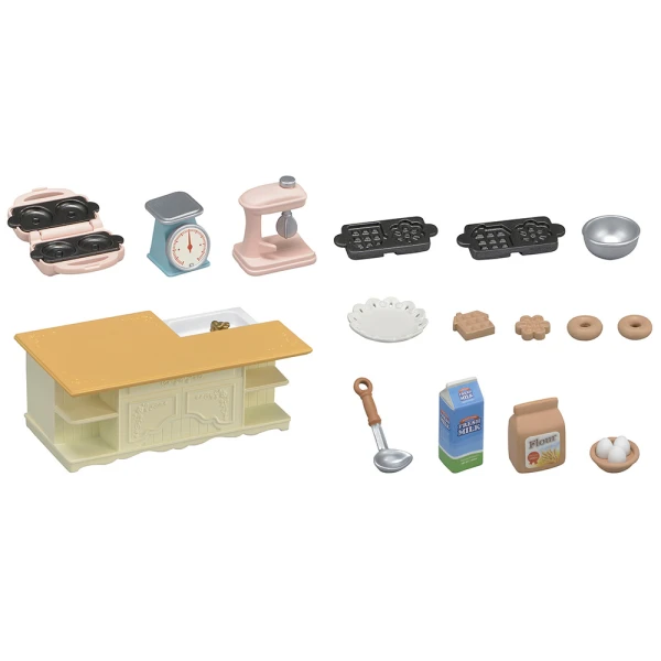 THE SYLVANIAN FAMILIES KITCHEN ISLAND 5442