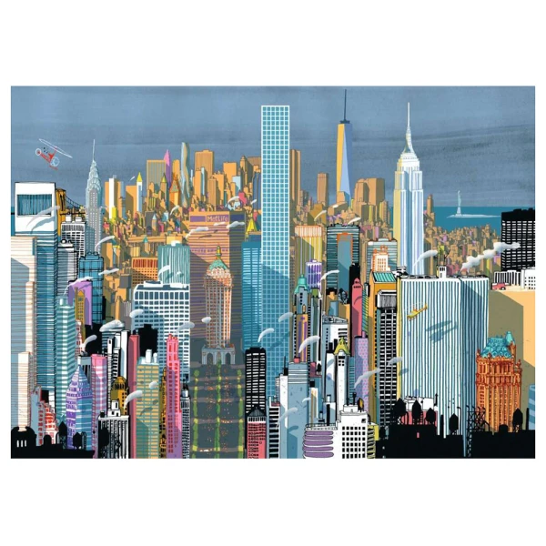 RAVENSBURGER ΠΑΖΛ 1000 τεμ. ΝΕΑ ΥΟΡΚΗ