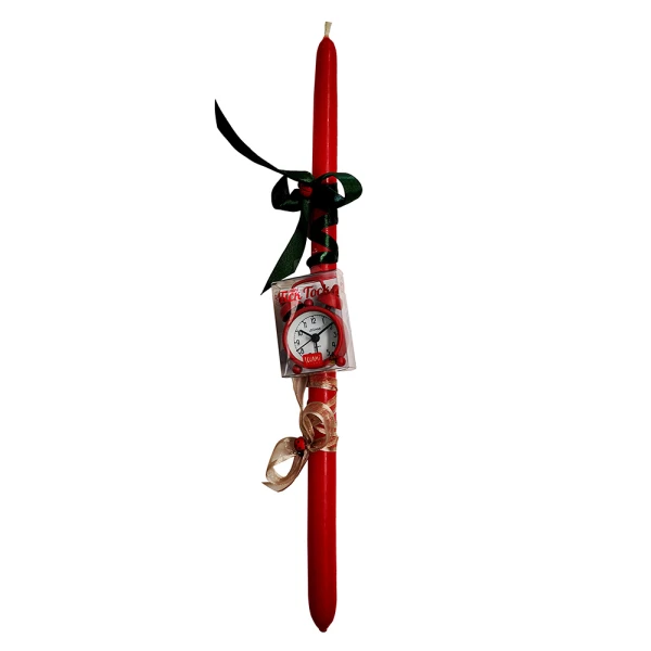 ΛΑΜΠΑΔΑ LEGAMI MINI TICK TOCK ALARM CLOCK - RED