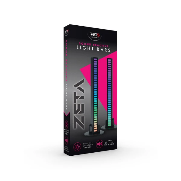 THE SOURCE RED5 TWIN PACK SOUND REACTIVE LIGHT BARS
