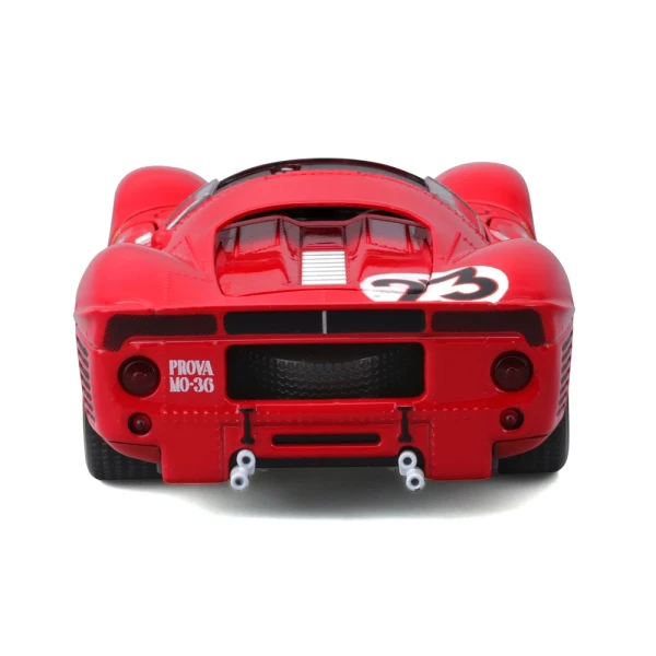 BBURAGO 1:24 RACE FERRARI 330 P4 DAYTONA (1967) RED