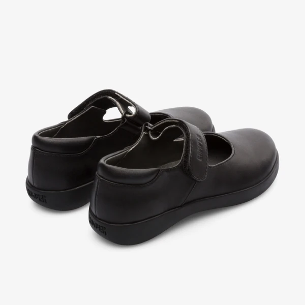 CAMPER KIDS SHOE GIRL No 26-27 SPIRAL COMET BLACK