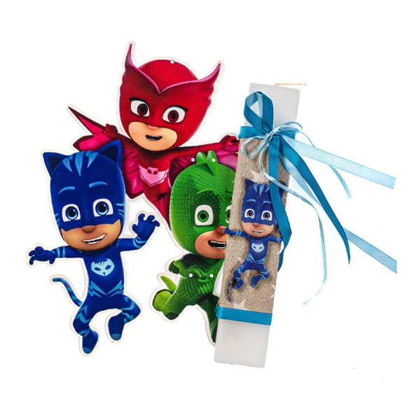 HANDMADE EASTER CANDLE NIGHT HEROES