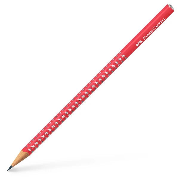 FABER-CASTELL PENCIL SPARKLE II RED B