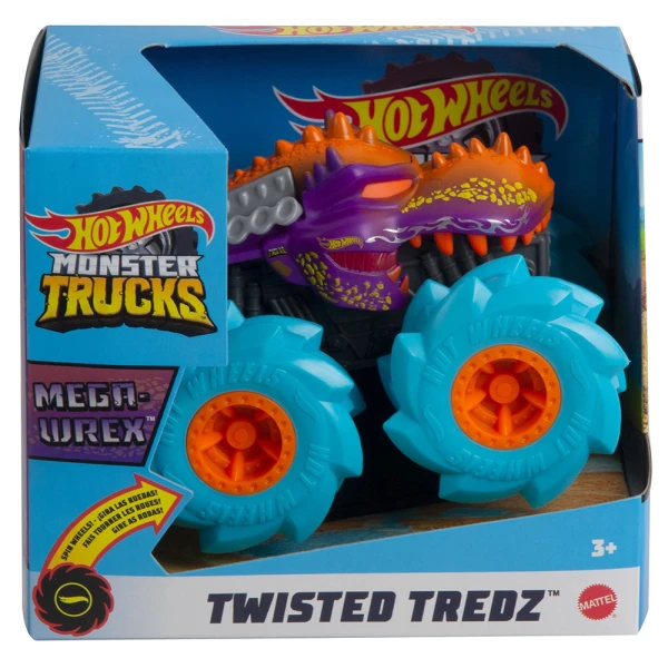 HOT WHEELS MONSTER TRUCKS CARS REV UP 1:43 - SEVERAL DESIGNS