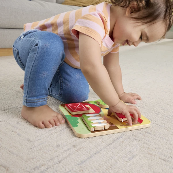 FISHER PRICE ΞΥΛΙΝΟΣ ΠΙΝΑΚΑΣ ΖΩΩΝ ΦΑΡΜΑΣ