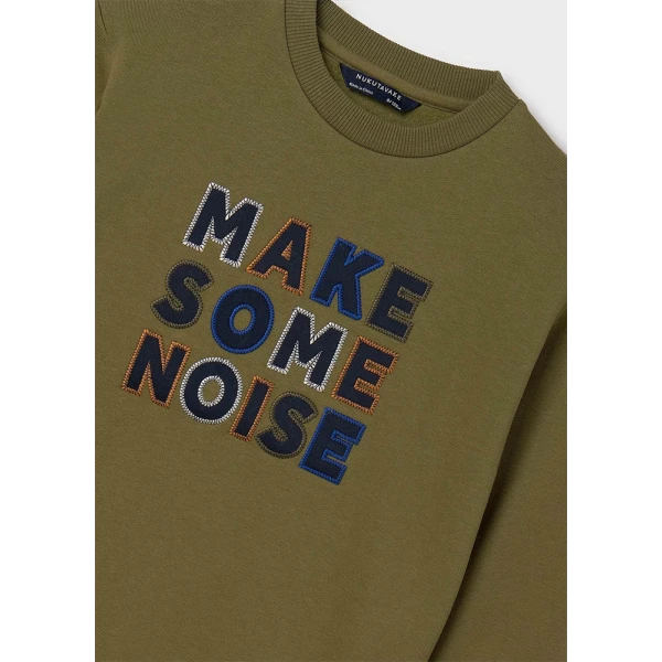 MAYORAL SWEATER EMBROIDERY KHAKI