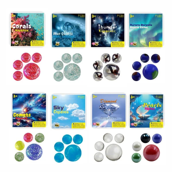 MIX MARBLES 20+1 - SEVERAL DESIGNS