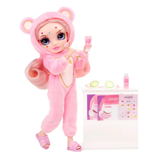 RAINBOW HIGH JUNIOR HIGH PJ PARTY DOLL - BELLA (PINK)