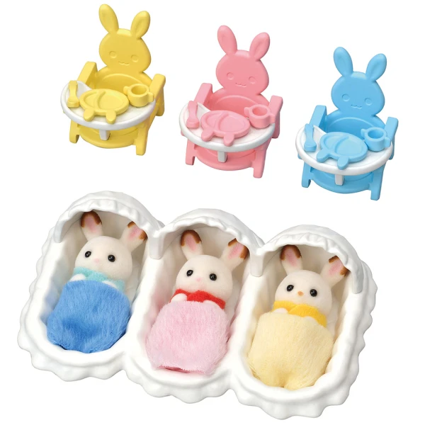 THE SYLVANIAN FAMILIES TRIPLETS CARE SET 5532