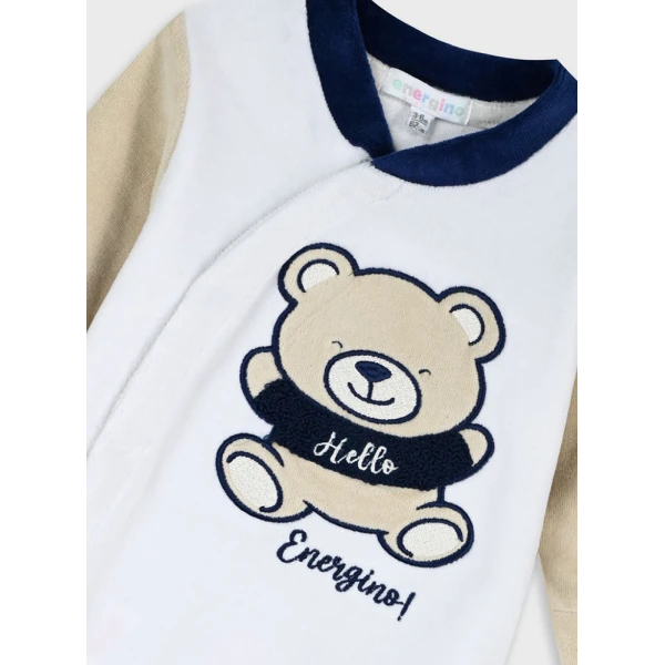 ENERGIERS ONESIE BOY ECRU