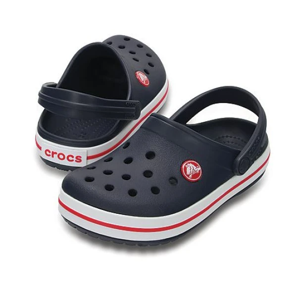 CROCS CROCBAND CLOG K NAVY/RED