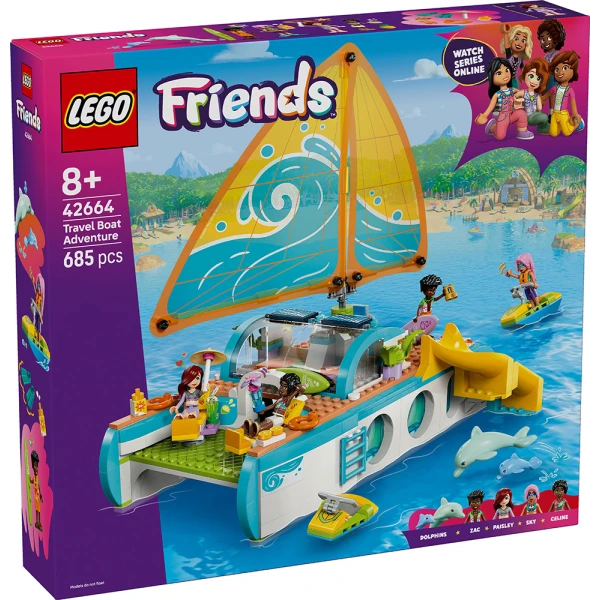 LEGO® FRIENDS ΤΑΞΙΔΙΩΤΙΚΗ ΠΕΡΙΠΕΤΕΙΑ ΜΕ ΣΚΑΦΟΣ