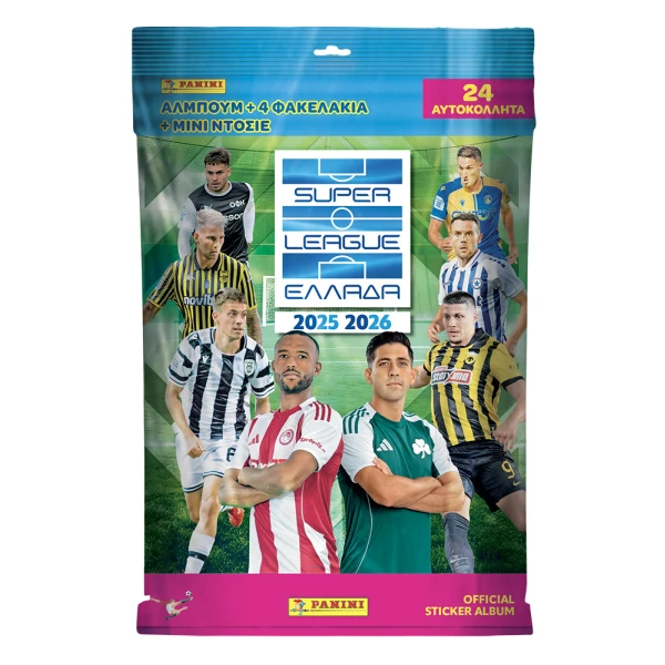 PANINI SUPERLEAGUE 2026 STARTER PACK