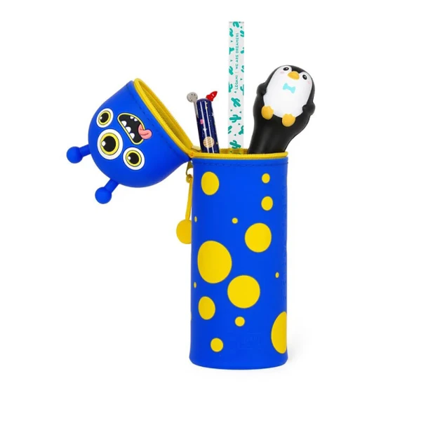 LEGAMI 2 IN 1 SILICONE PENCIL CASE KAWAII - MONSTER