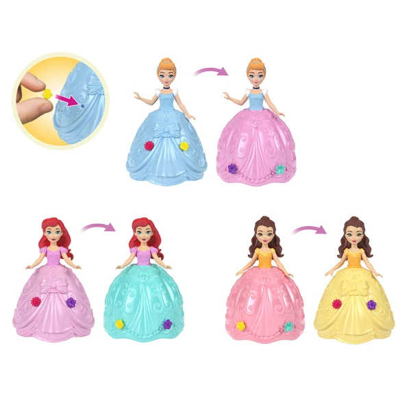 DISNEY PRINCESS ΜΙΝΙ ΚΟΥΚΛΕΣ ΑΥΓΟΥΛΑΚΙ ΕΚΠΛΗΞΗ - 3 ΧΡΩΜΑΤΑ