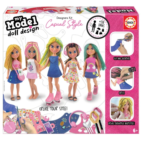 EDUCA MY MODEL DOLL DESIGN CASUAL