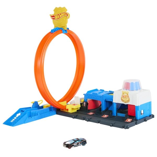HOT WHEELS CITY SUPER POLICE STATION