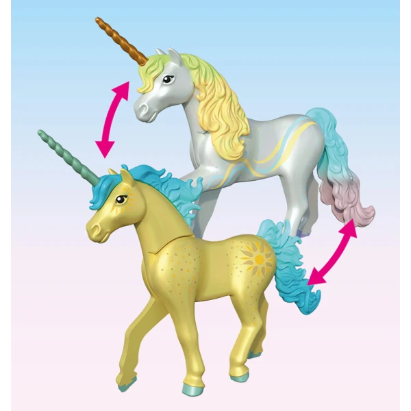PLAYMOBIL UNICORN WITH BLUE MANE