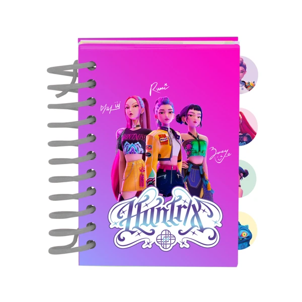 SPIRAL A7 MEMO PAD K-POP DEMON HUNTERS