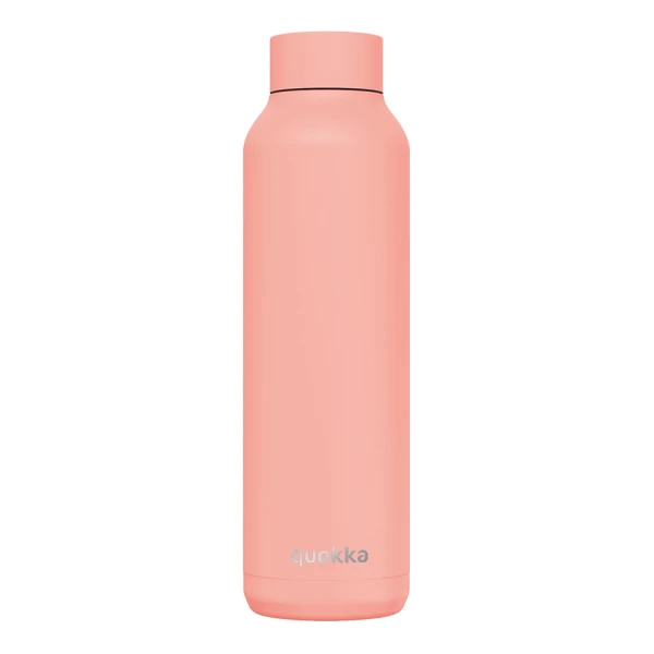 QUOKKA THERMAL STAINLESS STEEL BOTTLE SOLID 630ml - PASTEL PEACH