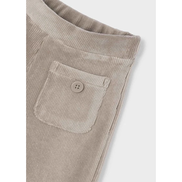 MAYORAL TROUSERS COTTON CORDUROY LIGHT BROWN