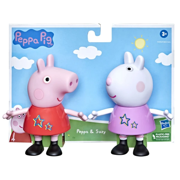 PEPPA PIG SET 2 FIGURES - 2 DESIGNS