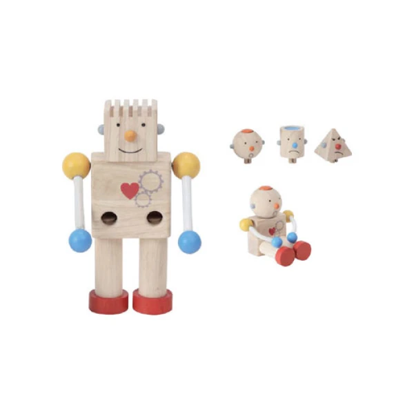ΞΥΛΙΝΟ ΠΑΙΧΝΙΔΙ PLAN TOYS ΡΟΜΠΟΤ 5183