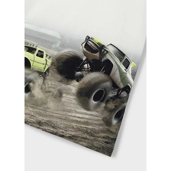 MAYORAL BLOUSE SHORT SLEEVES PRINT CARS