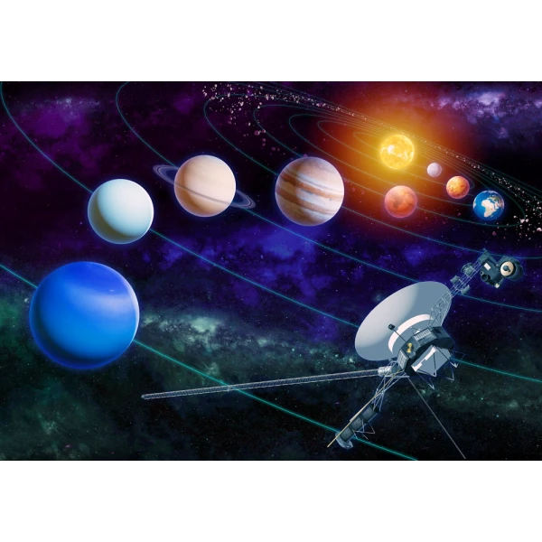 PUZZLE 117 pcs THE SOLAR SYSTEM AND PLANET EARTH