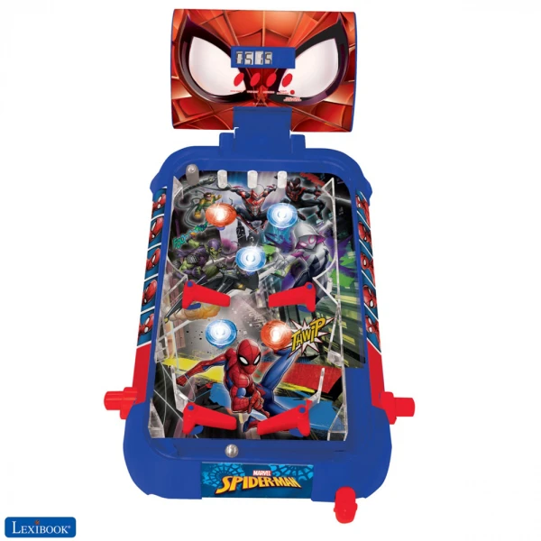 LEXIBOOK SPIDERMAN ΗΛΕΚΤΡΟΝΙΚΟ ΦΛΙΠΕΡΑΚΙ ΜΕ ΦΩΤΑ ΚΑΙ ΗΧΟΥΣ