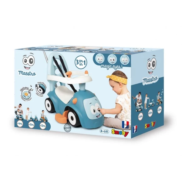 SMOBY MAESTRO RIDE-ON BLUE