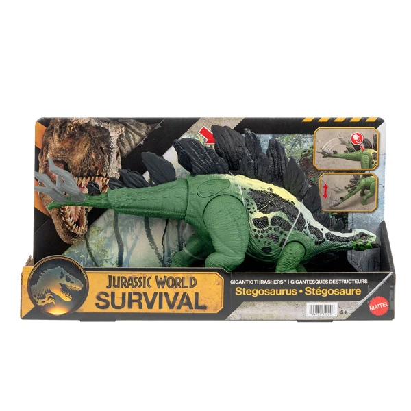JURASSIC WORLD SURVIVAL GIGANTIC THRASHERS - STEGOSAURUS