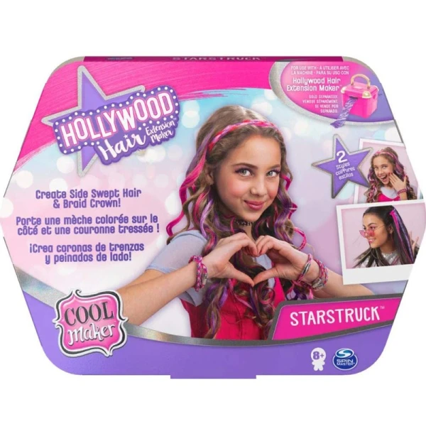COOL MAKER GO GLAM ΜΑΛΛΙΑ ΣΤΥΛ HOLLYWOOD ΕΞΤΡΑ ΑΞΕΣΟΥΑΡ - 2 ΣΧΕΔΙΑ