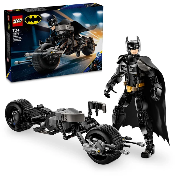 LEGO® DC BATMAN™ BATMAN CONSTRUCTION FIGURE & THE BAT-POD BIKE