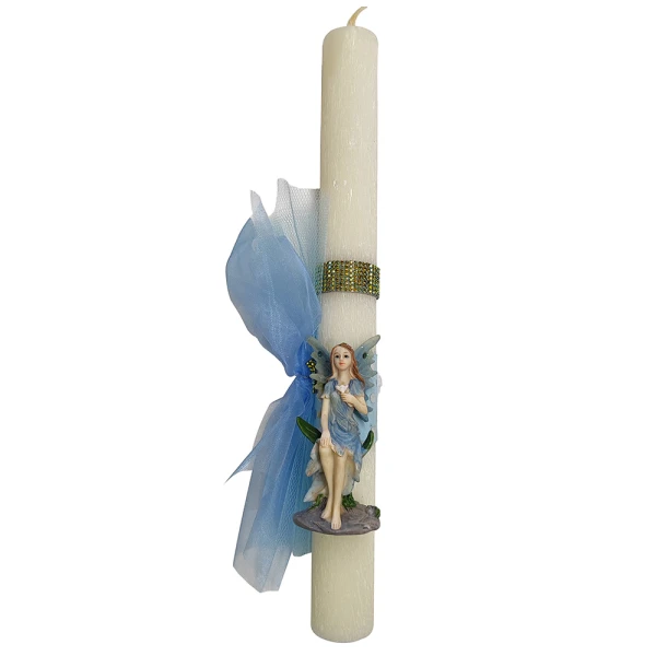 UNIKER HANDMADE CANDLE AQUA FAIRY FLOWER - 4 DESIGNS