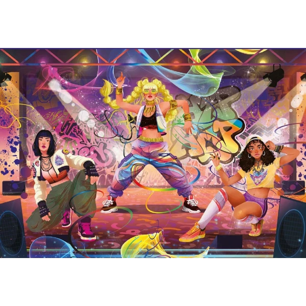 PUZZLE 70 pcs HIP HOP DANCERS