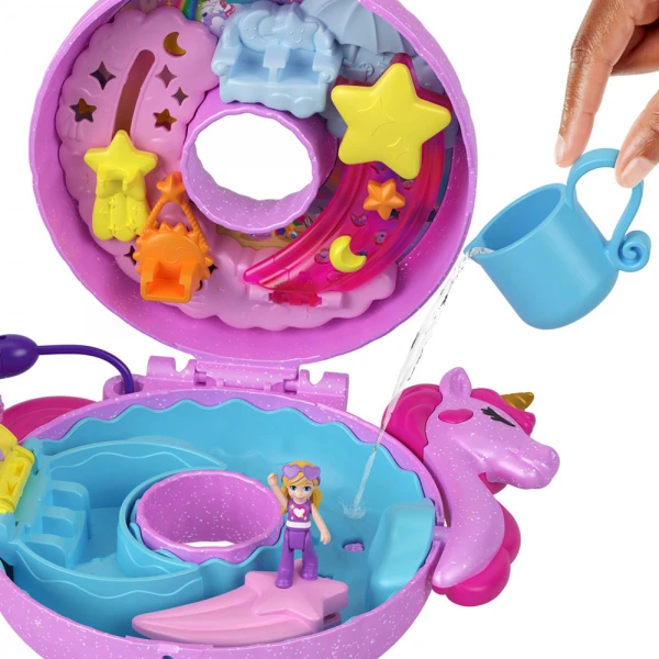 POLLY POCKET POLLY\'S WORLD - SET UNICORN FLOATIE