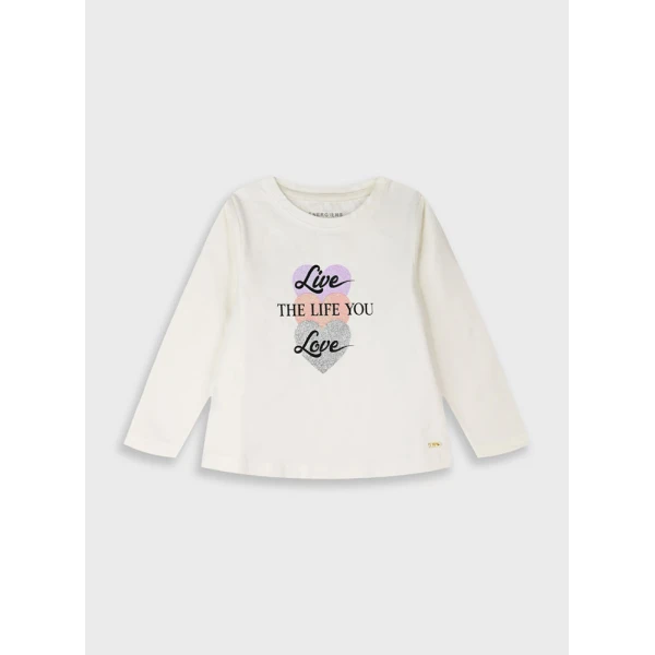 ENERGIERS BLOUSE GIRL BEBE ECRU