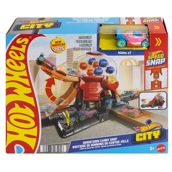 HOT WHEELS CITY DOWNTOWN CANDY SHOP