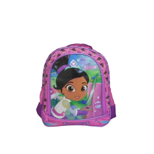 SCHOOL BACKPACK 27Χ31Χ10 cm WITH 2 CASES NELLA NL02