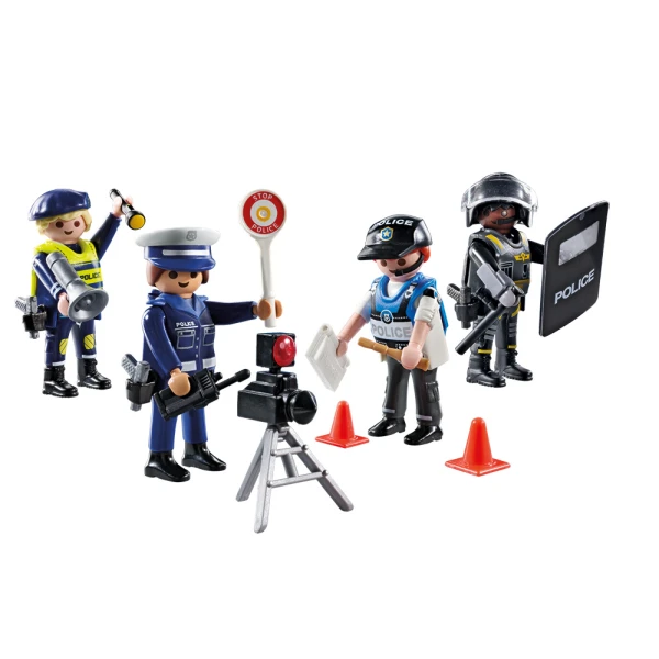 PLAYMOBIL ACTION HEROES POLICE FIGURES SET