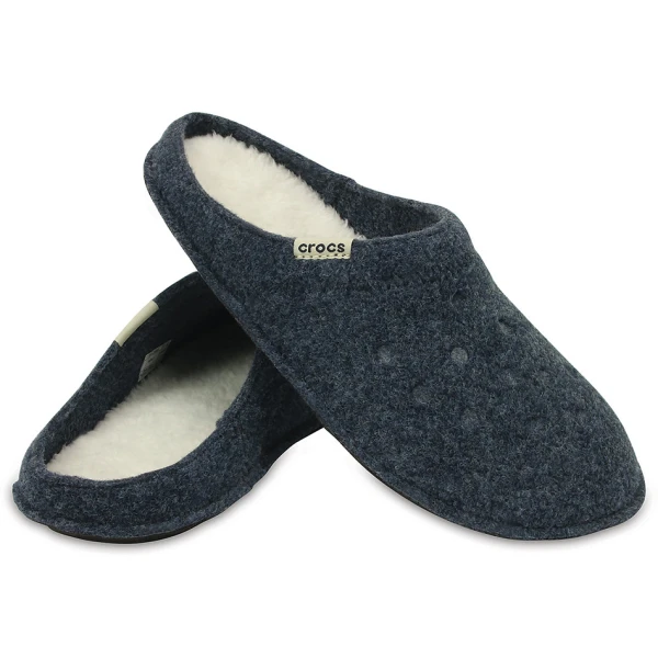 CROCS CLASSIC SLIPPER NAUTICAL NAVY-OATMEAL